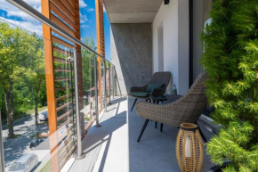 Apartament Green Park, Polanica Residence, garaż podziemny & mini SPA & Rowery, Polanica Zdrój